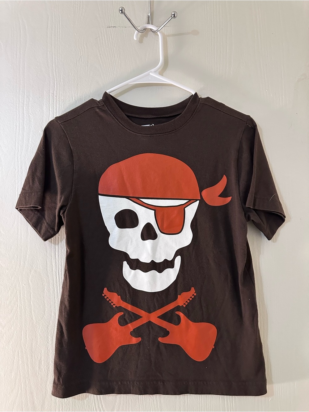 Jolly Pirate Shirt Boys Medium 7/8